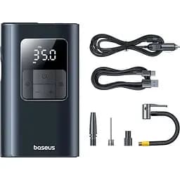 Автомобільний насос Baseus PrimeTrip VA1 Wired Wireless 2-in-1 Tire Inflator black (C11169001121-00)