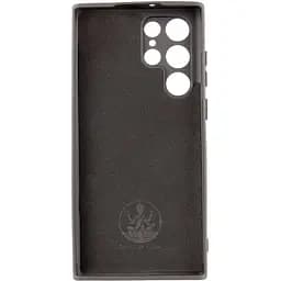 Чохол TPU Getman Liquid Silk Full Camera для Samsung Galaxy S24 Ultra Чорний / Black - мініатюра 3