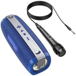 Портативна акустика Hoco BS55 Gallant outdoor TWS BT бездротова синя