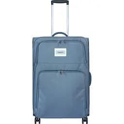 Валіза Bagland Валенсія велика 83 л сірий (003796627)