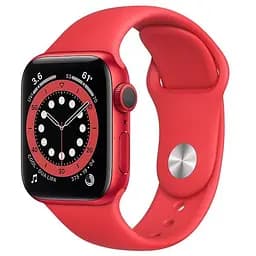 Смарт-годинник Apple Watch Series 6 GPS 40mm (PRODUCT)RED Aluminum Case with (PRODUCT)RED Sport Band (M00A3) [50371]
