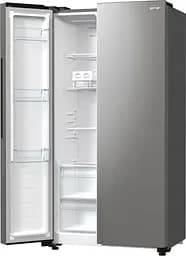 Холодильник Gorenje SBS 179х67х92см 2 двері 356(191) л А++ NF+ матовий сірий (NRR9185EAXL) - мініатюра 3