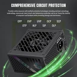 Блок живлення GameMax GS 850G V25 850W SFX 80+ Gold (GS 850G V25) - мініатюра 6
