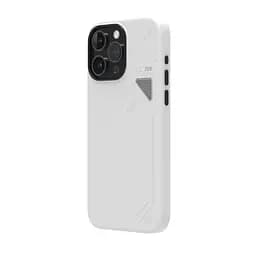 Еко чохол Aulumu A15 Vegan Leather Case White для iPhone 15 Pro - мініатюра 3