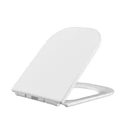 Сидіння для унітазу Mixxus Seat Cover Wave-2001 з мікроліфтом 430x338х35 мм MI6693, Білий - мініатюра 3