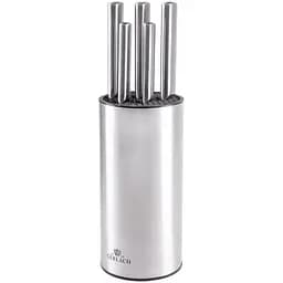 Набір з 5 кухонних ножів та підставки Gerlach Сріблястий 000267160