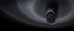 IP-Камера дротова Ajax TurretCam, 5мп, 4мм, Poe, True WDR, IP 65, ІЧ 35м, аудіо, кут огляду 75°до 85°, купольна, чорна - мініатюра 2