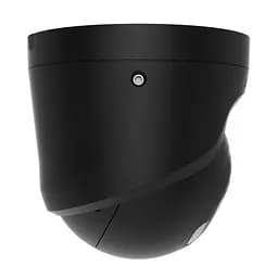 IP-відеокамера 5Mp Ajax TurretCam HL (5 Mp/2.8 mm) Black f=2.8mm, ІЧ+LED-підсвічування, з мікрофоном (26-00666) - мініатюра 4