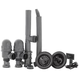 Кухонна мийка Mixxus MX7843-220x1.0-PVD-Black MX0565, Чорний матовий - мініатюра 3