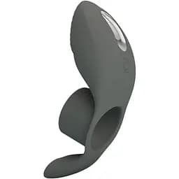 Виброкольцо Pretty Love Master Ring 11 см серый