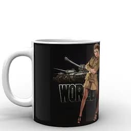 Кухоль GeekLand World of Tanks лого WT.02.021 330 мл білий