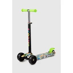 Самокат 3-х колесный SL-3BZ-1 Салатовый (2000990471857)