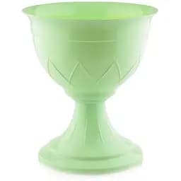 Вазон Santino Lilia на ніжці 3.5 л салатовий (C1 VER-DES)