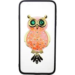 Чохол-накладка Toto TPU Case Decorative Stones IPhone 6 Plus/6S Plus Owl Black
