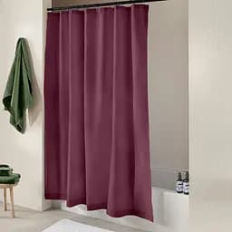 Шторка для душу та ванної Cosas з кільцями 180х180 coral, лаванда (ShowerCurtains_08Coral_DUK_180x180_Hook) - мініатюра 3
