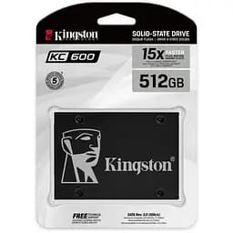 Накопичувач SSD 2.5" 512GB Kingston (SKC600/512G) - мініатюра 3