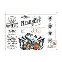 Набір: настоянка Nemiroff Bold Orange 40% 0.5 л x 2 шт. - мініатюра 6