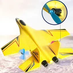Літак на радіокеруванні SCHE HW33 New Foam Yellow - мініатюра 4