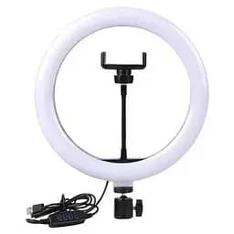 Кільцева світлодіодна Led LС-338 (36 см) із затискачем для телефону