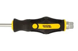 Викрутка ударна шліцева плоска Mastertool SL6 x 125мм HEX 49-6612 - мініатюра 4