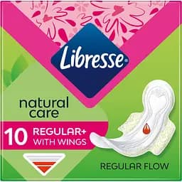 Гігієнічні прокладки Libresse Natural Care Ultra Normal 10 шт. (9870)