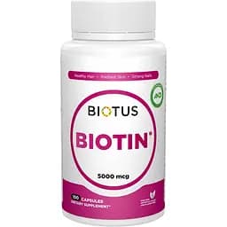 Біотин Biotus 5000 мкг 100 капсул