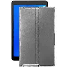 Чохол StatusCASE з екошкіри для планшету Alcatel 1T 10 (8082) 10.1 Сірий