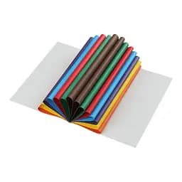 Папір кольоровий ZiBi Kids Line Black А4 двусторонній 14 аркушів 7 кольорів (ZB.1909-01) - мініатюра 3
