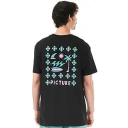 Футболка Picture Organic Suniseko M Чорний - мініатюра 2