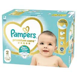 Підгузки Pampers Premium Care Розмір 2 (4-8 кг) 136 шт. - мініатюра 2
