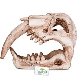 Декорація череп тигра Terrario Sabertooth Skull 13x8,5x11см (15911) - мініатюра 5