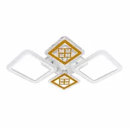 Люстра світлодіодна Valeso V K39930-2+2+1 WT+gold з пультом - мініатюра 5