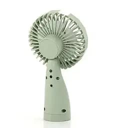 Ручний портативний вентилятор Mini Fan 6601 на акумуляторі з ручкою мінівентилятор - мініатюра 3
