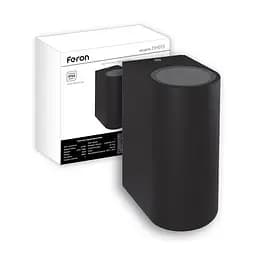 Архитектурный накладной светильник Feron DH015 GU10 под лампу черный