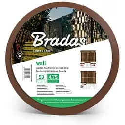 Лента ограждающая Bradas 4.75 см х 50 м 1200 г/м2 коричневый TOB120047550BRL 