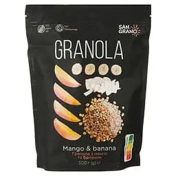 Гранола San Granola Манго и банан 300 г (923094)