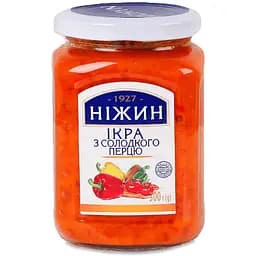 Икра Ніжин из сладкого перца 300 г