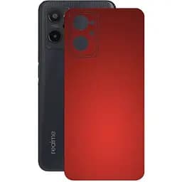 Захисна плівка StatusSKIN для Realme 9i Корпус Вініл червона, матова