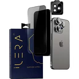 Защитное стекло iLera Premium Sapphire Ultra + Corning Glass для Apple iPhone 15 Pro (iLPrSap15Pro) [99325]