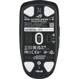 Мишка ASUS ROG Strix Impact III Wireless/Bluetooth Black (90MP03D0-BMUA00) - мініатюра 6