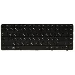 Клавіатура для ноутбука HP Pavilion G4 чорний, чорний фрейм