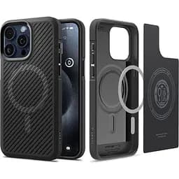 Оригінальний протиударний чохол Spigen Core Armor MagSafe (MagFit) для Iphone 15 Pro Max (6.7") Black ACS06442 - мініатюра 7
