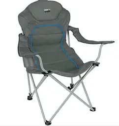 Стілець розкладний High Peak Alicante Dark Grey/Blue (44117) 929561