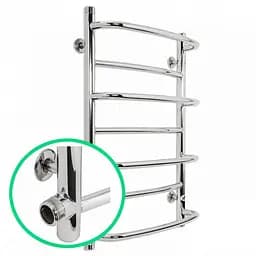 Полотенцесушитель Laris Евромикс П7 450x700 боковое подключение 71207366, Хром