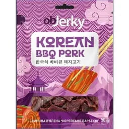 Свинина  Обjerky Корейське барбекю в'ялена 50 г