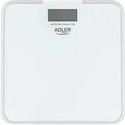 Ваги підлогові Adler AD 8183 до 180 кг скляна платформа з підсвічуванням