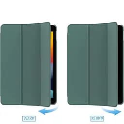 Чохол-книжка BeCover Tri Fold Hard для Apple iPad 10.2 2019/2020/2021 Dark Green (709656) - мініатюра 6