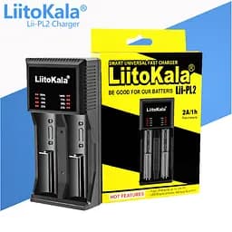 Зарядний пристрій LiitoKala Lii-PL2 універсальний - інтелектуальний - 2 канали - мініатюра 3