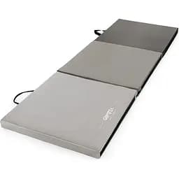 Мат гімнастичний Gymtek твердий 5 см сірий