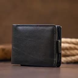 Чоловічий шкіряний портмоне GRANDE PELLE 11х9х2 см acs0024450 - мініатюра 9
